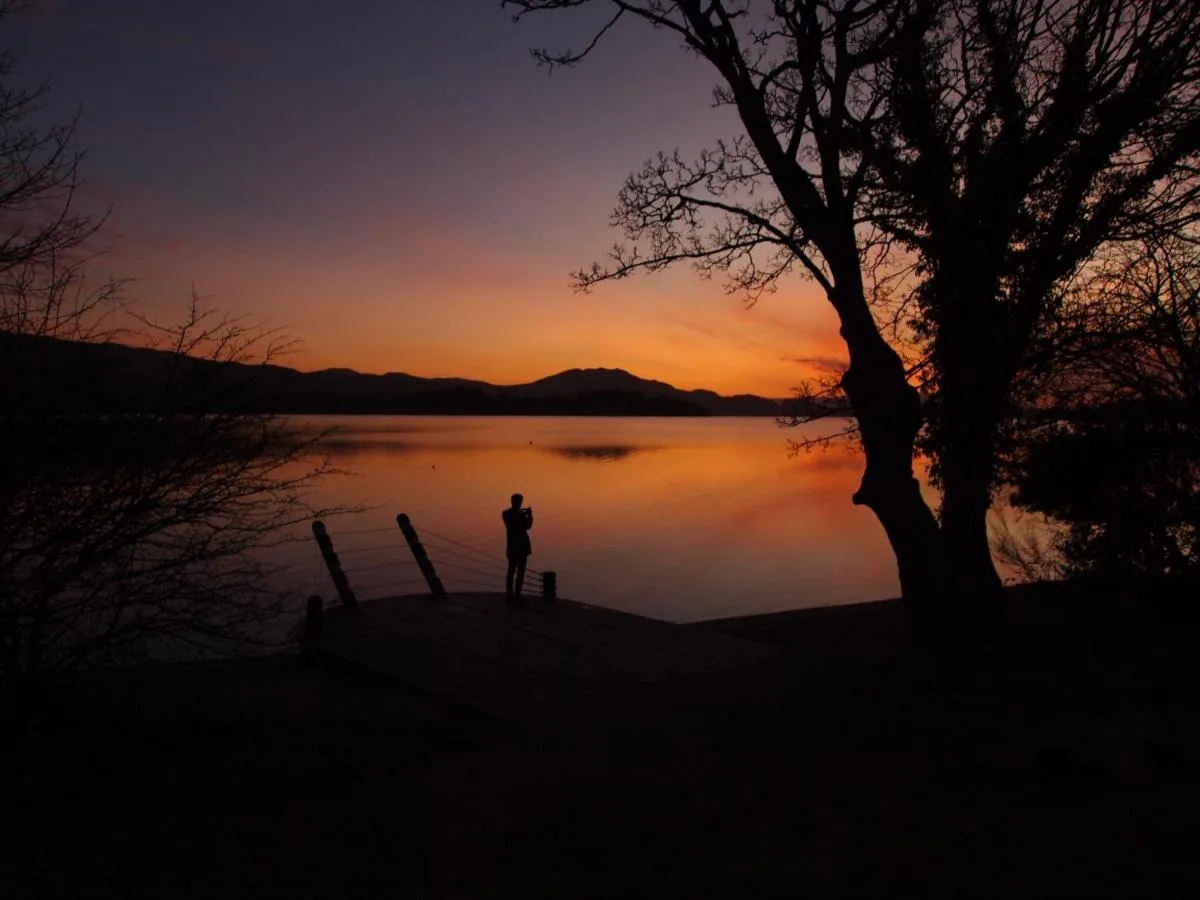 Sunset over Loch Lomond
