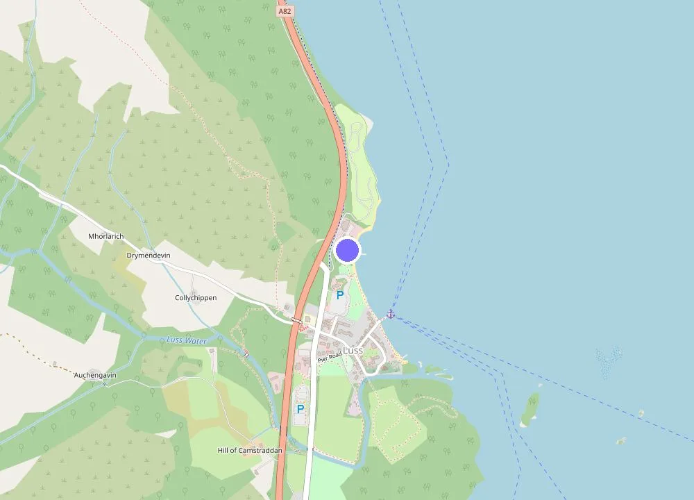 Map: The Lodge on Loch Lomond
